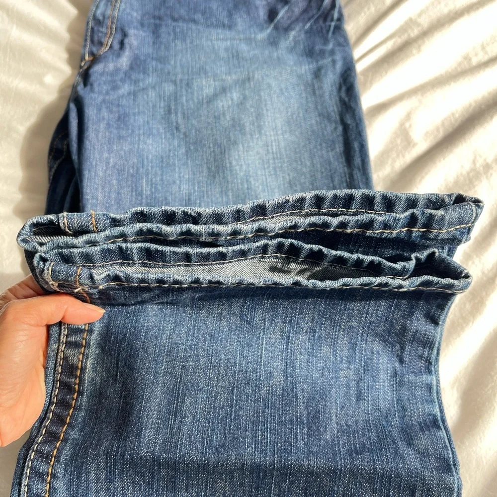 Ariat FR M3 Loose Straight Leg Jeans Men’s 42x32 Blue Frame Resistant Work - Picture 13 of 16